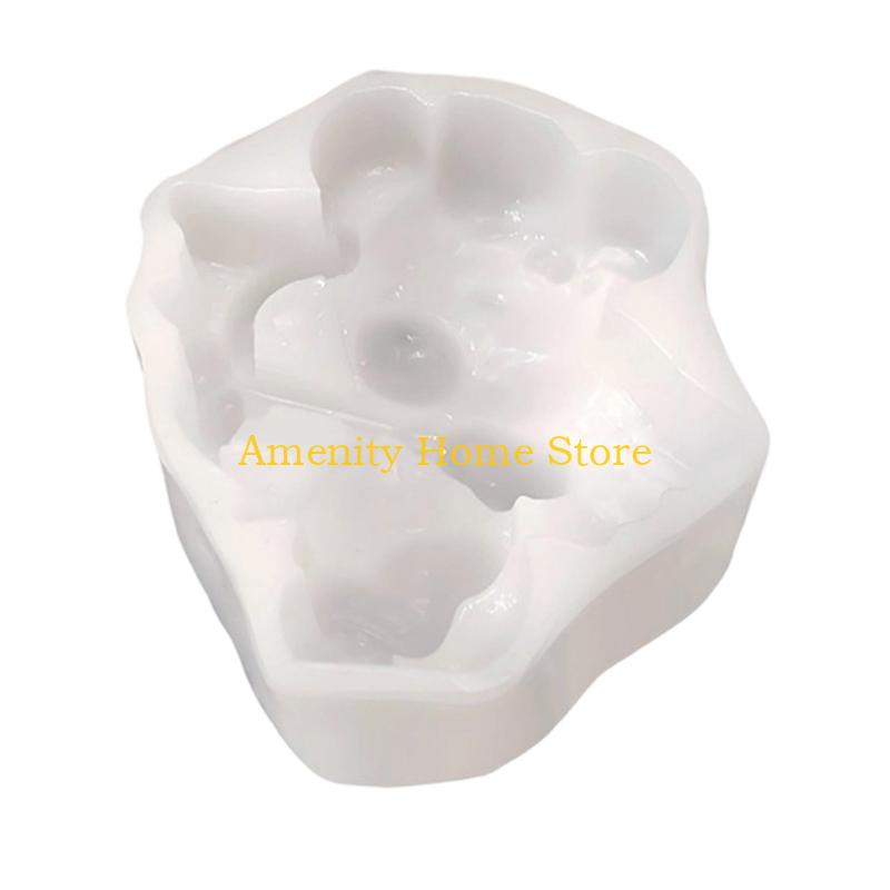 F26C High Temperatures Silicone Mould Balloon Bear For Scented Making