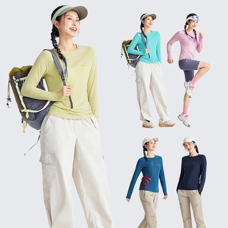 Pioneer Camp Women's Merino Wool Long Sleeve Base Layer T-Shirt