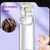 128 Pins Microneedle Derma Roller Skin Care Device Dema Roller Seal 0.25Mm Brow Hair Scalp Serum Applicator