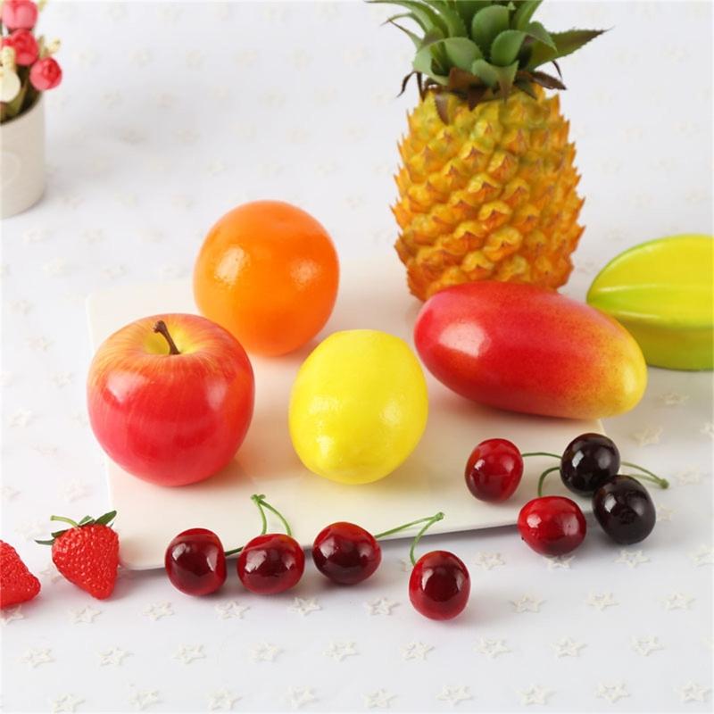 10 Pair Simulations Cherries Artificial Cherry Decorations False Cherries Props