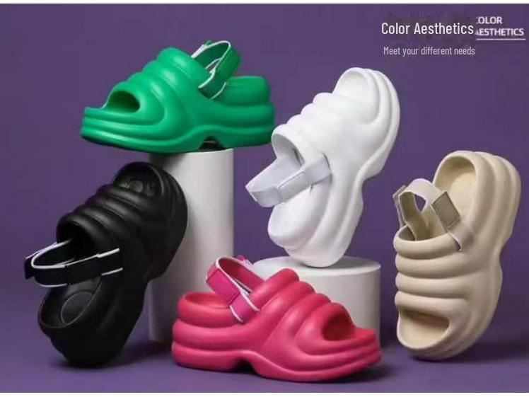 

Модные нескользящие мужские летние тапочки - Мягкая подошва для спорта на открытом воздухе и пляжа 40/41