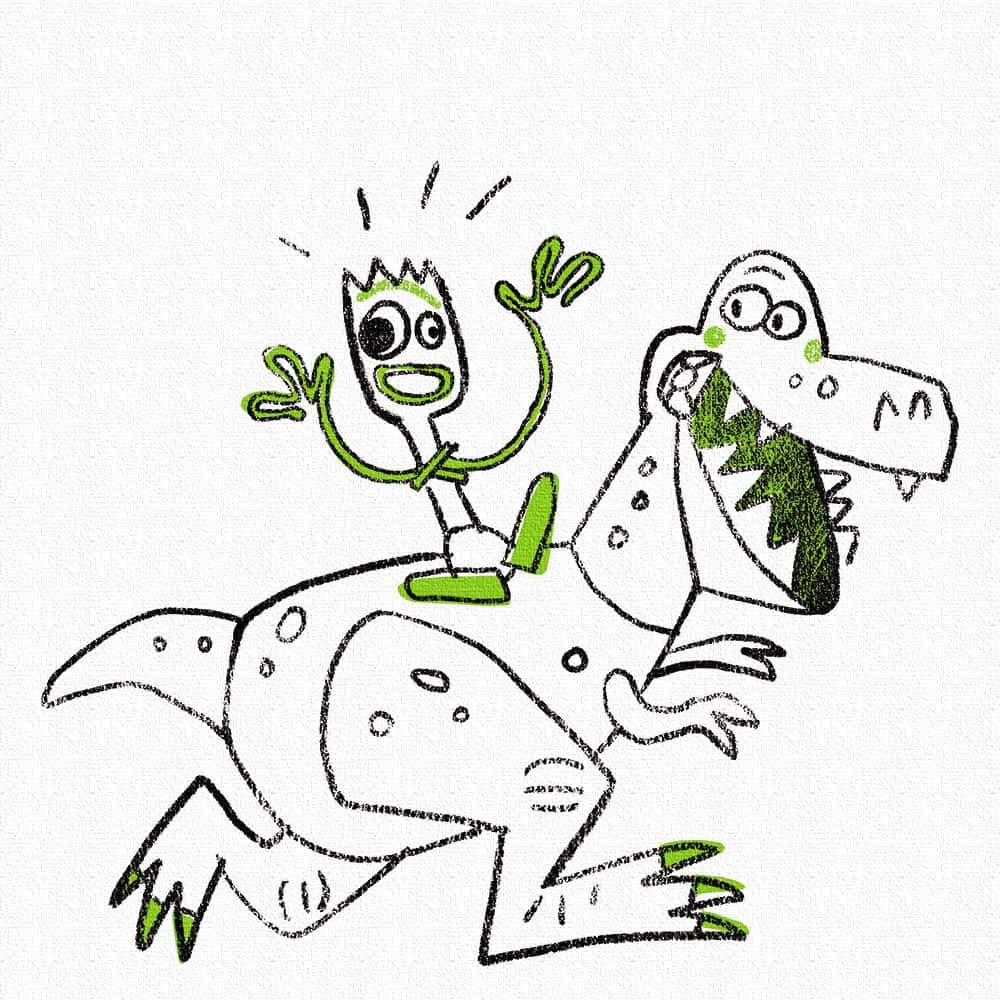 Art Deli Toy Story Poster Panel, 30cm X 30cm, Pixar, Made In Japan, Lightweight Fabric, Pixa-1906-020