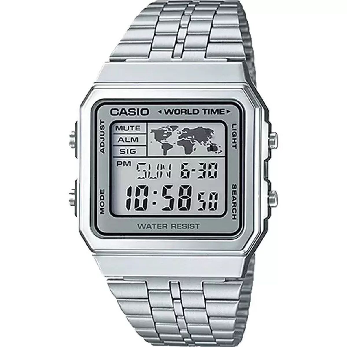 

Часы Casio VINTAGE унисекс TU прозрачный