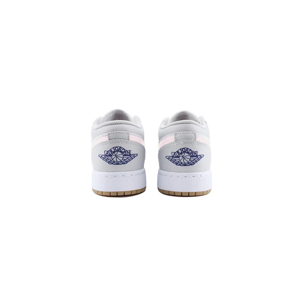 Jordan Air Jordan 1 Low top Vintage Basketball Shoes Unisex Gray Pink 553558-146(Team1253-)