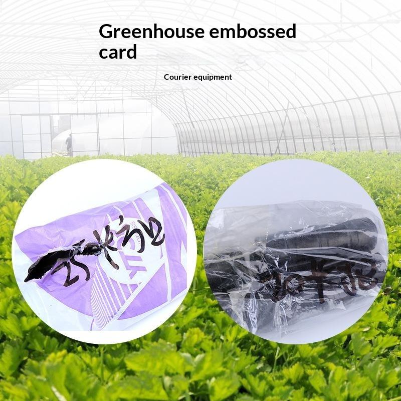 Greenhouse Film Clips OPP Engineering Plastic Strong Grip Weather Resistant Fit 20-30mm Pipe for Garden Film Fixing
