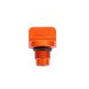 Karun Motorcycle Accessories CNC Orange Aluminum Engine Magnetic Oil Drain