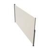 Retractable Side Awning, 71''x 118'' Outdoor Privacy Screen, 180g Polyester Water-proof Retractable Patio Screen, UV 30+ Room Divider Wind Screen for