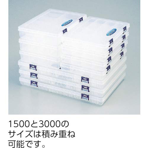 Ringstar Super Pitch Clear L201 X W149 X H39mm with 6 Dividers SP-1520D