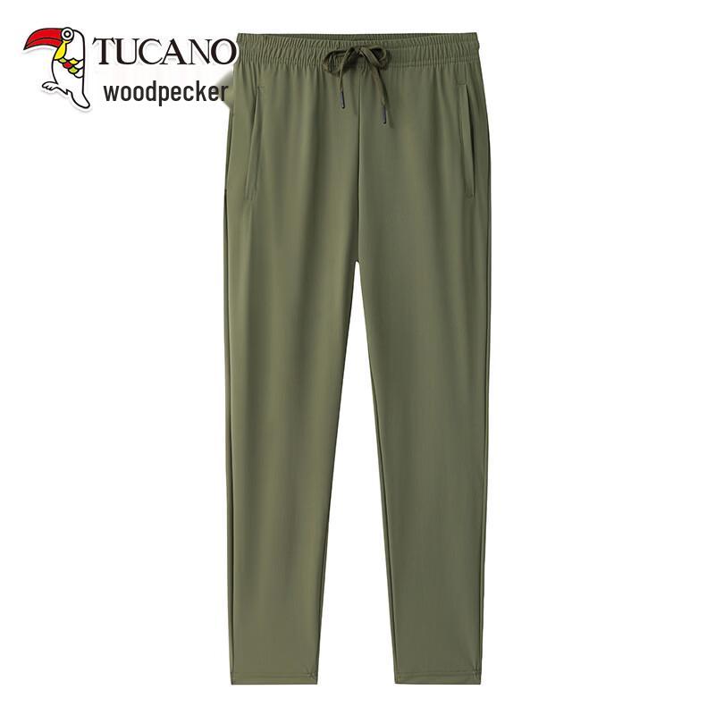 Tucano Men's Summer Ice Silk Tapered Jogger Pants