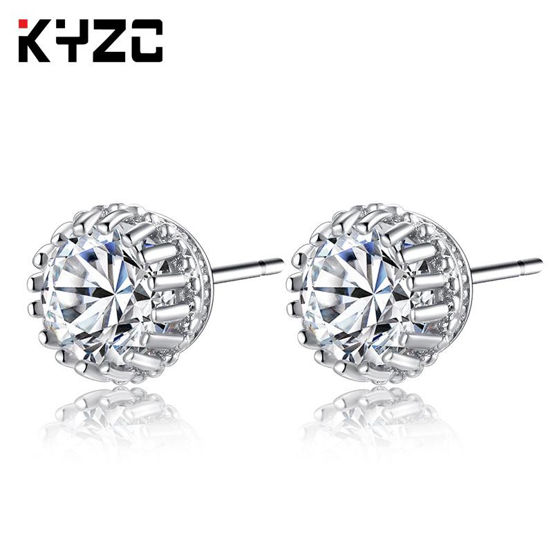 For Earrings, Micro-Inlaid Zircon Stud Earrings Are Versatile And Color-Preserving Earrings, And The Order Is Fast.