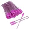 50 Stück Nylon-Make-up-Pinsel, Mascara-Stäbe, Wimpern, Augenbrauen, tragbarer Einwegpinsel