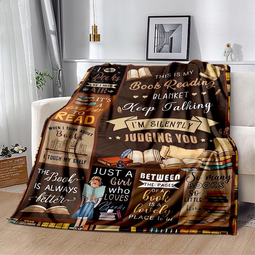 1pc Mom's Love Blanket Soft Cozy Lightweight for Travel Camping Picnics Sofa Office Bed Living Room Perfect Gift for Friends and Family
