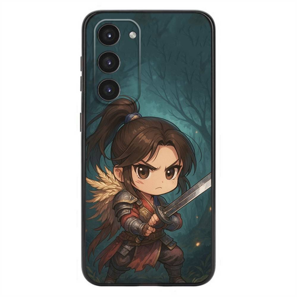 Wuchang Fallen Feathers Phone Case For Samsung Galaxy A20,21s,22,31,32,52,53,72,73,80,91 Soft Silicone Black Cover Samsung a21s