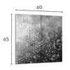PANEL SZKLANY DO KUCHNI 60x65 Krople