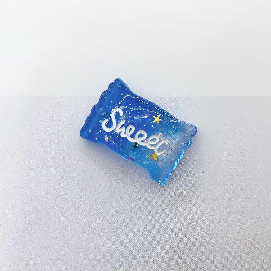 Resin Starry Sky Gradient Phone Charm & Hair Accessory Stickers Kit