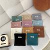 Storage Pocket Drawstring Bag Corduroy Storage Bag Small  Fashionable Durable