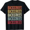 Vintage Backstreet Personalized Name I Love Backstreet T-Shirt