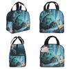 Nausicaa Of The Valley Of The Wind Anime Insulated Lunch Bag for Kid Cooler Thermal Food Box Tote Portable Lunch Boxes Container