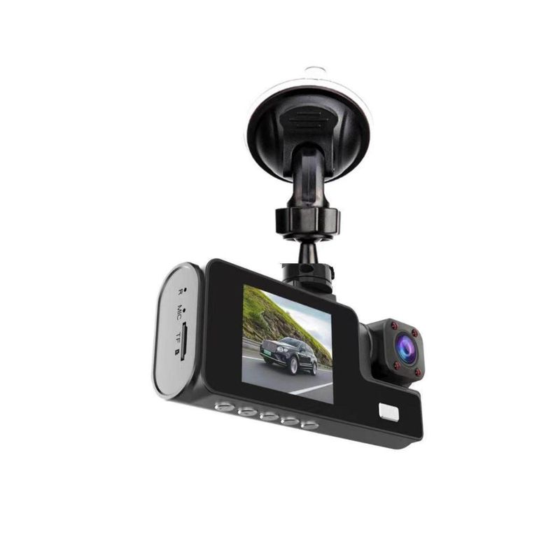 A22 Driving Recorder with 3 High-Definition 1080P Lenses, Reversing Image, and Wifi Car Dvr
