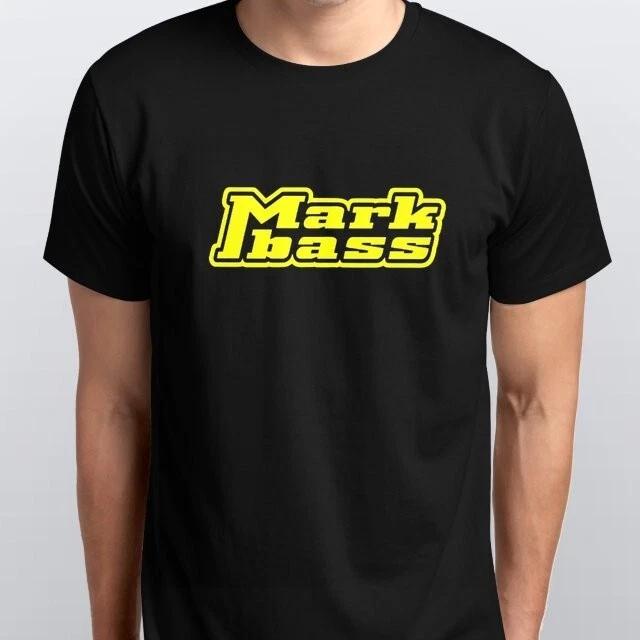 Men's and Women's T-shirts MARK BASS NEW T-SHIRT All size S M L XL XXL black white