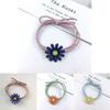 Stylish Ins Women Daisy Hair Rope Featuring Korean Rubber Band And High-elastic Design