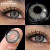 1Pair Colorful Contact Lenses for Eyes Blue Eye Lenses Green Lenses Cosmetic Gray Eye Contacts Yearly Lens Eye Contacts