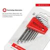 PB Swiss Tools Ball Head Hex Wrench Set 212H-5CN