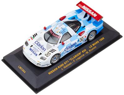 Ixo Nissan R390 GT98 24 Horas de Le Mans 5º lugar Produto concluído 1/43 #30 (LMC064)