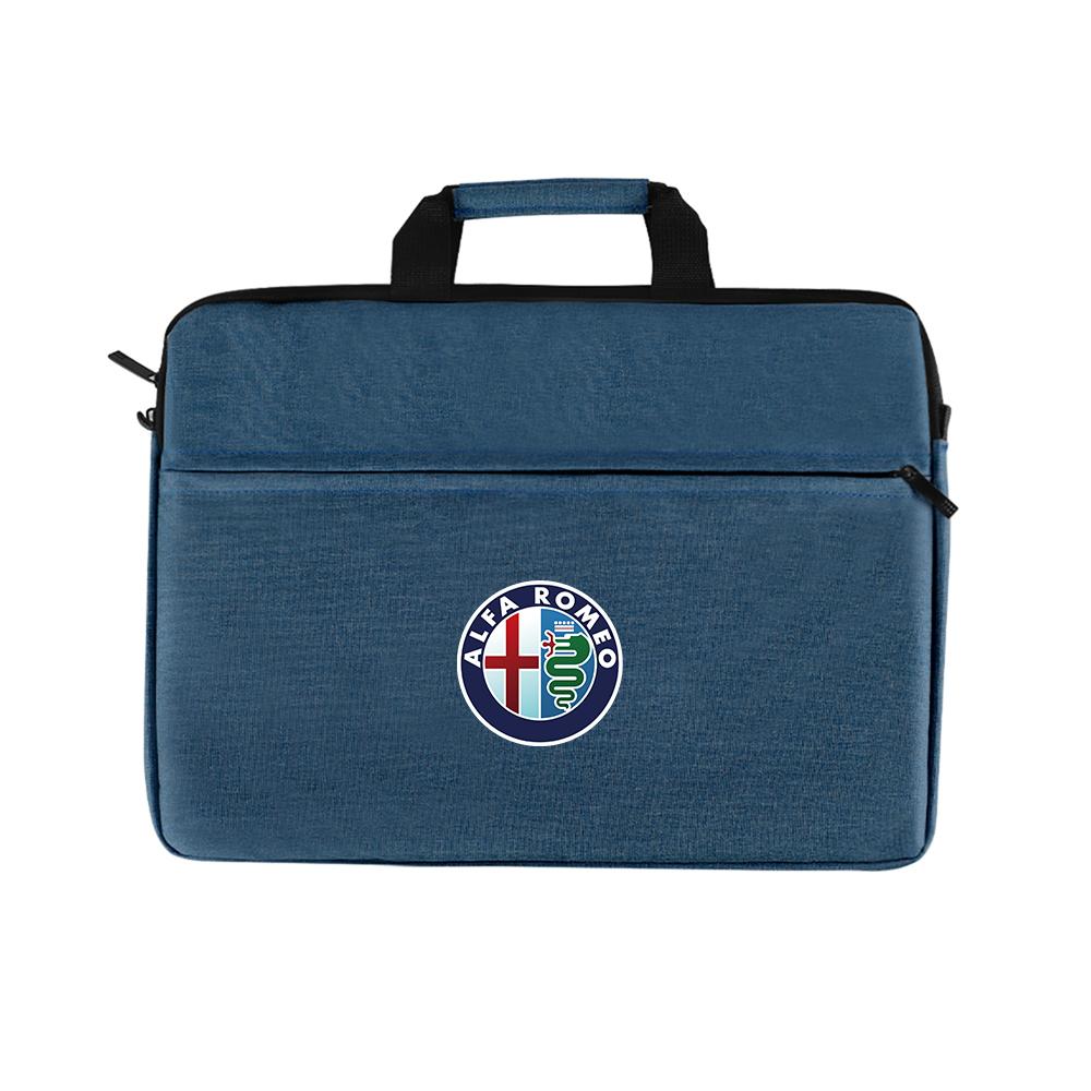 YYCE3 16 Inch Laptop Tas Sleeve Hoes Schouder Handtas Notebook Pouch Aktetassen Voor Alfa Romeo Giulia Sportiva MiTo Giulietta 156 159