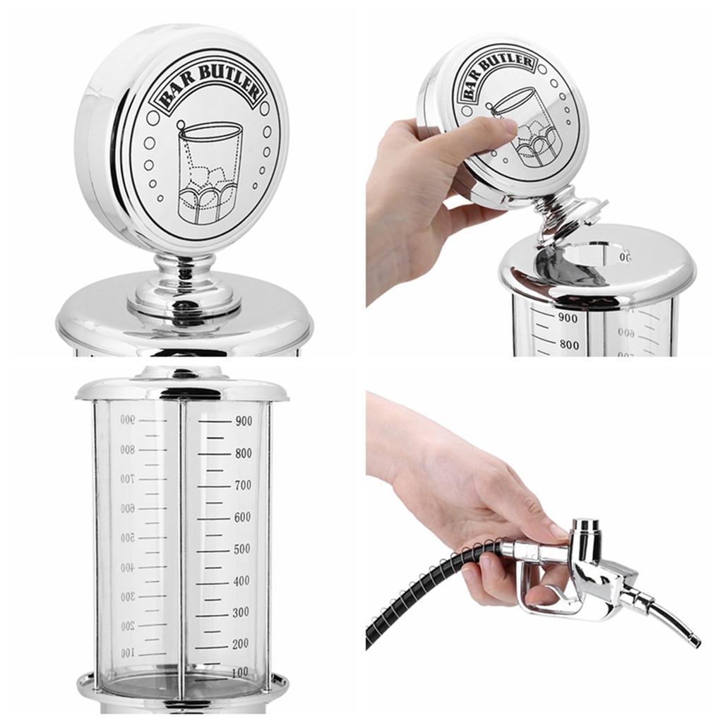 1000cc Single Gun Wine Beverage Liquor Alcohol Beer Dispenser Container Bar Accessories Bar Tool