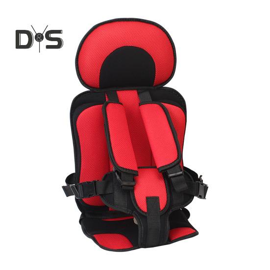 

Детское автомобильное сиденье с регулируемыми ремнями, эргономичное детское автомобильное сиденье, портативное складное сиденье для гольфа, коврик для детского сиденья S красный