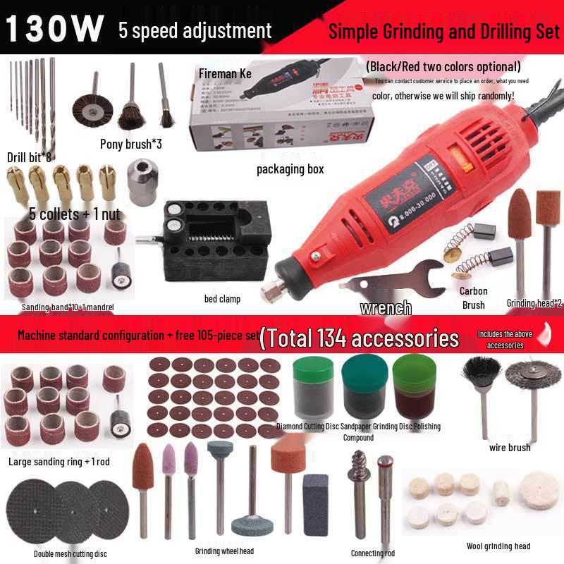 Copper Electric Grinder Pen for Wood, Jade, and Root Carving – Miniature Electric Drill and Grinding Tool
