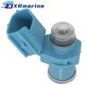 4 Pcs Fuel Injectors 10 Holes 6C5-13761-00 for Yamaha 2 4 Stroke FT F T 40 50 60 70 HP Outboard Engine 6C5-13761-00-00 6C5-13761