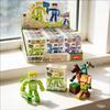 Children'S Tide Play Diy Match Doll Play Pixel Building Blocks Toy Video Game City Training Class Points Exchange Gifts