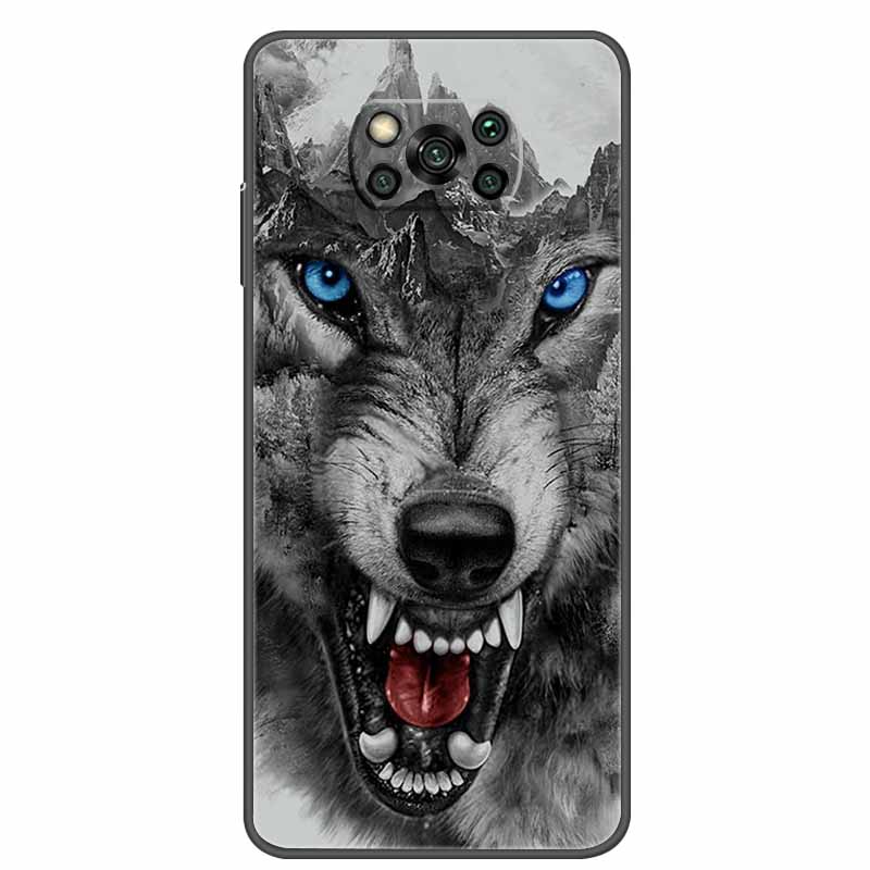 For Poco X3 Pro Case Cool Silicone TPU Soft Print Phone Cover For Xiaomi Poco X3 NFC Case Funda Pocophone X3 Pro PocoX3 Pro Capa