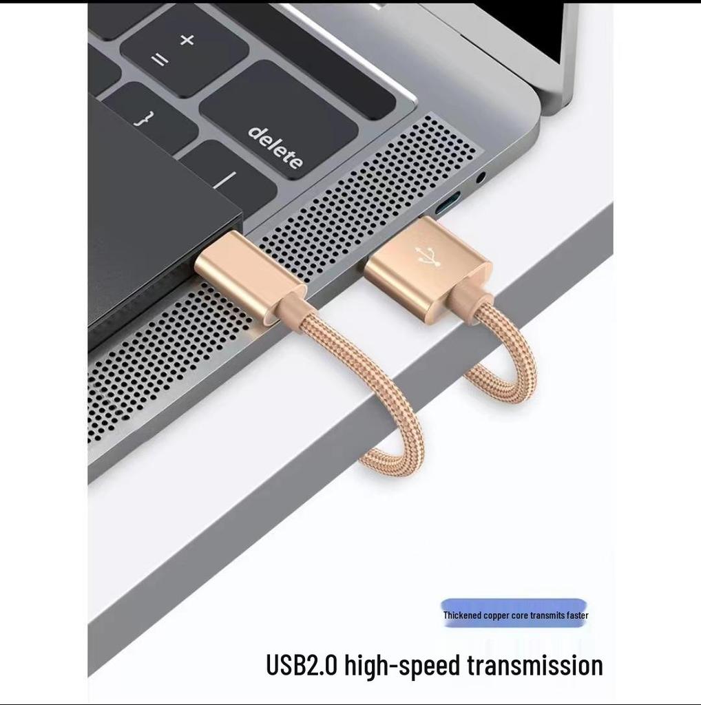 Nylon Braided 3A Fast Charging Data Cable for Type-C, Android, Apple: Available In 1m, 2m, 3m Lengths