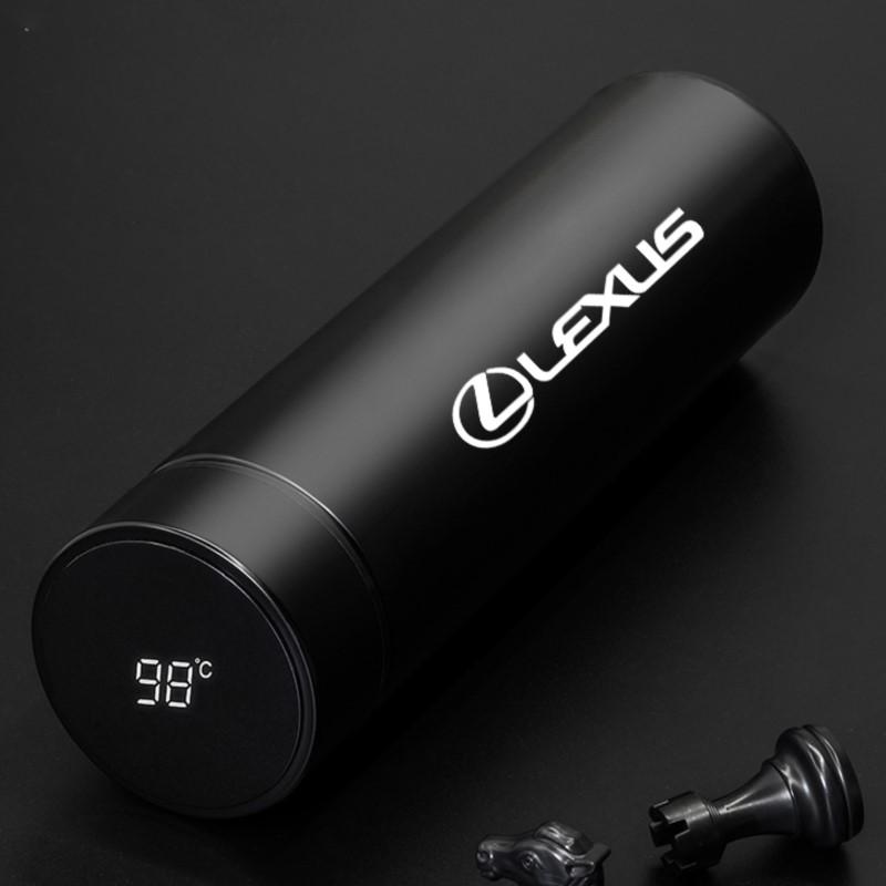 cstmfk1 Car Logo Thermos Leakproof Cup Portable Bottle Auto Accessorie For Lexus CT ES GS NX IS250 CT200h IS300h ES300h ERX400h NX300h