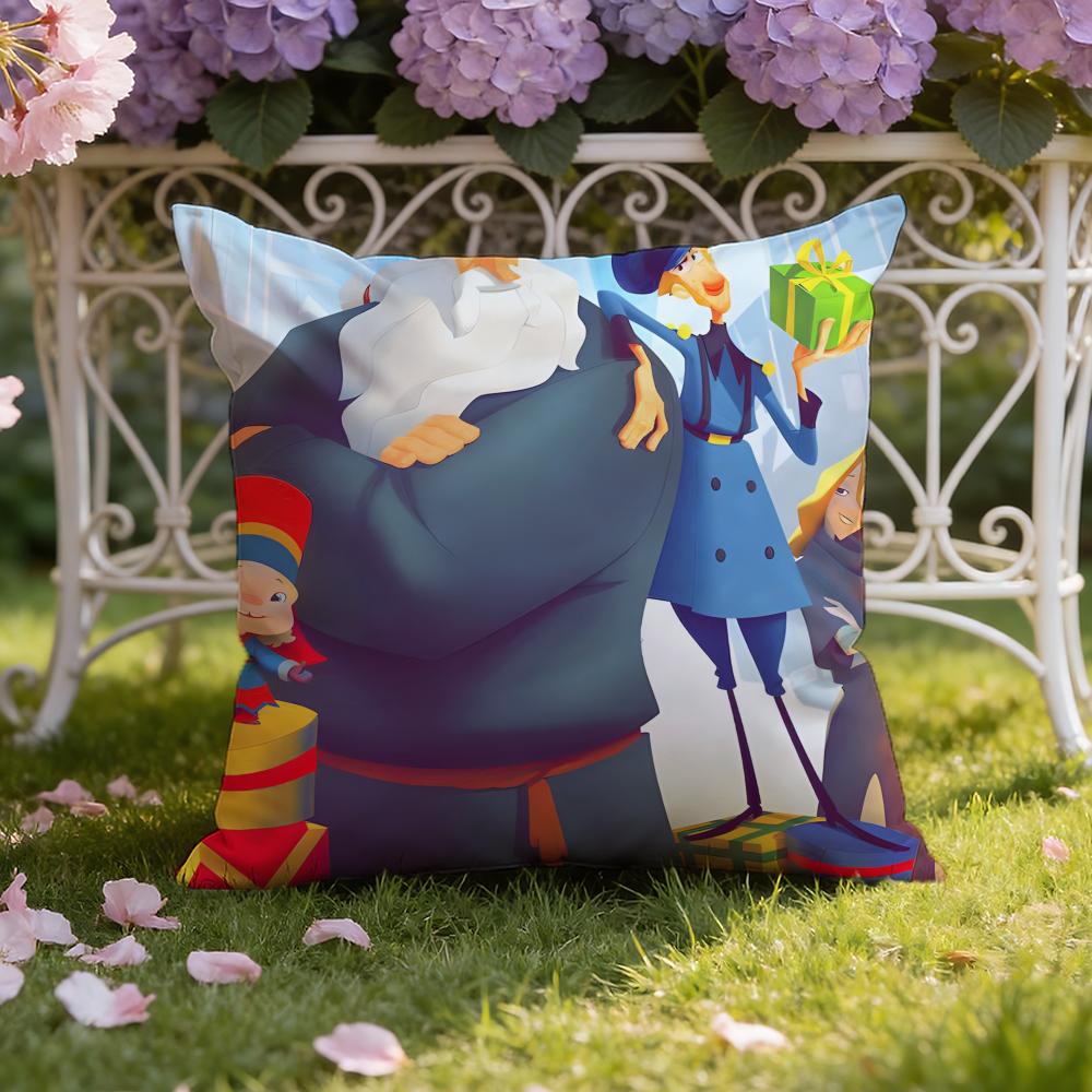 K-Klaus Film Cushion Cover Home & Car Dual-Scene Pillow Cover: Reversible for Premium Comfort