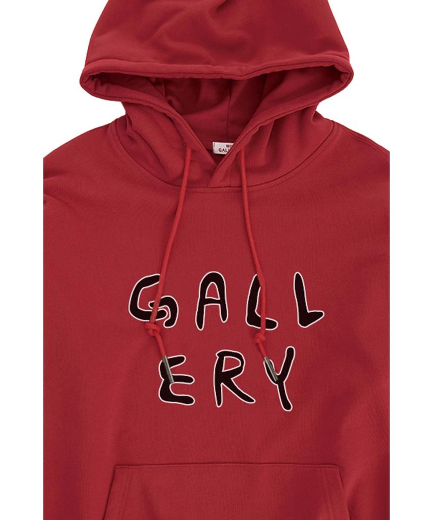 Gallery Logo Hoodie - Red
