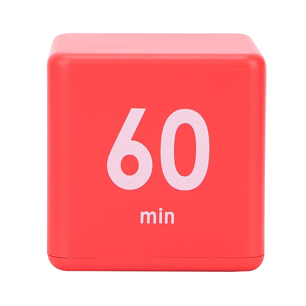 Plastic Cube Timer Gravity Sensor Flip Timer Workout Countdown Timer for Time Management