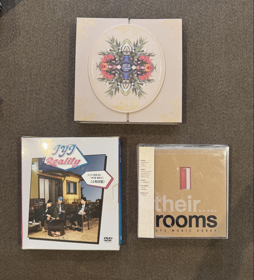

[USED] JYJ JUST US Reality their rooms