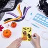 Happy Halloween Greeting Card Making Kit 20 Sets Halloween Paper-Quilling Kit For Adult Beginner For Party Decor