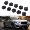 10PCS Fender Liner Nuts 07147169847 Plastic Replacement for 128i 135i 228i 228iX 230i 230iX 320i 320iX 323i 325i 325xi 328d 328dX