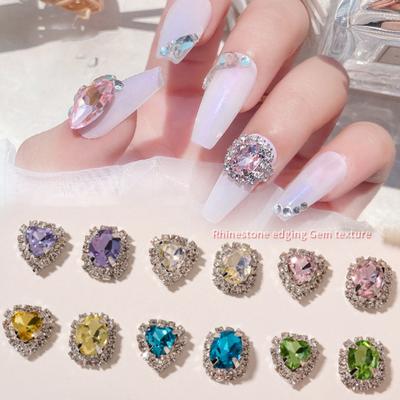 Nagelkunstdekor Faux-Strasssteine Rostfrei Blickfang Gut Diamantschmuck Handyhüllen Gastgeschenk