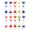 Hourglass 10-piece Set Timer Colorful Time Measurement 10 Seconds 15 20 30 1 Minute 2 Minutes 3 4 5