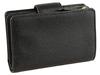 Wallet Bifold Outlet Folding Wallet Leather MEDIUM CORNER ZIP WALLET 6390 C0082 C3454 COACH [Coach] Women's (Black) [Item]