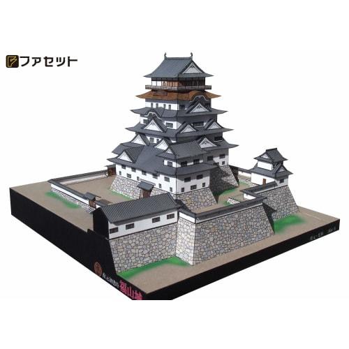 [Facet] Paper Craft Japanese Castle Series 1/300 Reconstruction of Fukuyama Castle at the Time of Construction