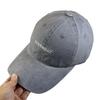 Fashion Hat big head circumference new four-season women's baseball cap enlarged white American style old versatile soft top embroidery casual