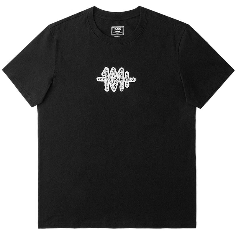 Lee Men s Letter Print Short Sleeve T-Shirt S 6000₽