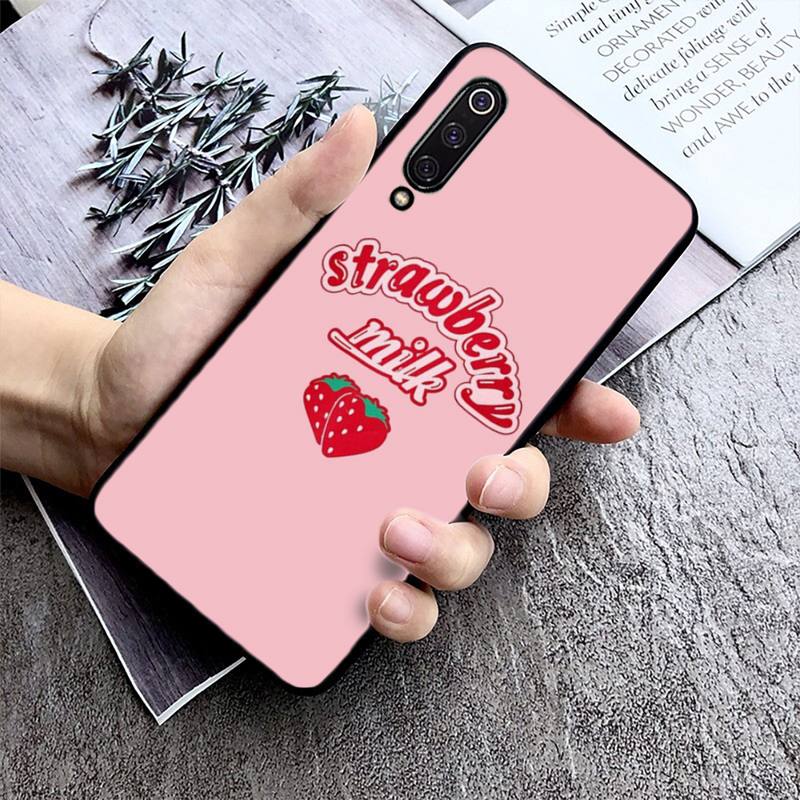 

Чехол для телефона с фруктами, едой, клубникой для Xiaomi max3 mi 9 se mi8 F1 9SE 10 lite F1, задний чехол Xiaomi 9SE